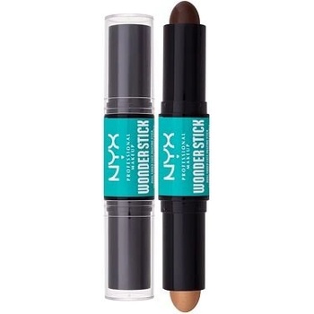 NYX Professional Makeup Wonder Stick Dual Face Lift obojstranná kontúrovacia tyčinka 07 Deep 2 x 4 g