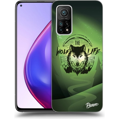 Pouzdro Picasee silikonové Xiaomi Mi 10T Pro - Wolf life čiré