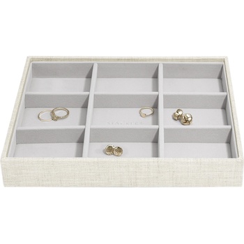 Stackers Ковчеже за бижута Stackers 9 камери ленено cлassic светлобежово (76386)