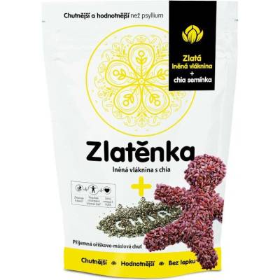 Zlatěnka lněná vláknina a chia 300 g