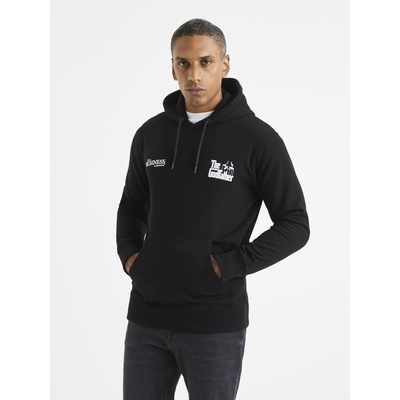 Celio Черно мъжко яке с качулка Celio Lvegodsw Celio | Cheren | МЪЖЕ | S