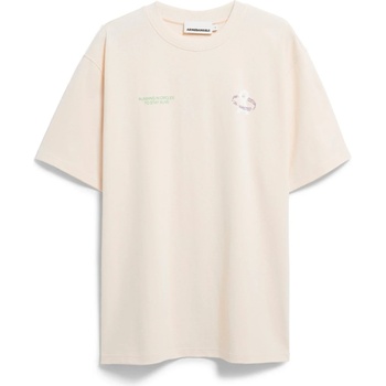 Armedangels Мъжка тениска ARMEDANGELS Maarkos Un-Wasted T-shirt - Pure (216-8464-0113)