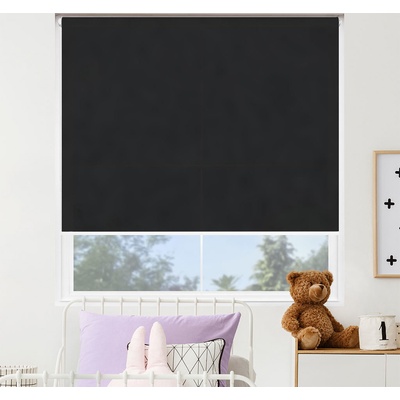 FOA Látková roleta, STANDARD, Temno čierná, LM 069 120 x 240 cm