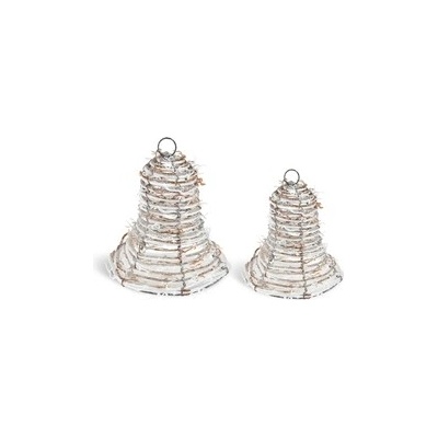 UNIPAP zvonek závěsný vánoční set 2ks 15cm + 20cm FJ218231NB 8885964 164591