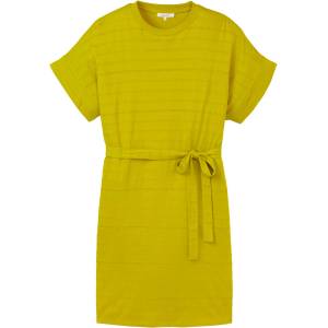 Tranquillo Дамска рокля Tranquillo Women's Mini Dress in Openwork Jersey Dress - Pear (134-1600-0213)