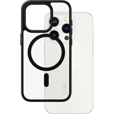 Panzer iPhone 15 Pro PANZERGLASS CARE FLAGSHIP URBAN COMBAT CASE силиконов протектор за телефон, удароустойчив, MagSafe, BLACK 1426 (1426)