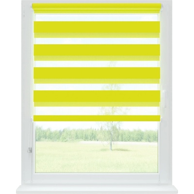Dekodum Neinvazívna roleta Deň a Noc Soft Limetka 112 x 150 cm