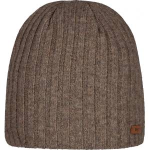 Barts Мъжка зимна шапка (beanie) Barts Haakon Beanie - Heather Brown - размер One Size (204-1293-1111)