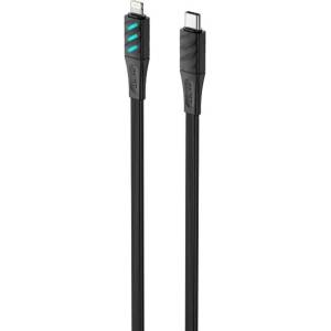Havit CB6255 - USB кабел за зареждане тип C към Lightning, 1 м (черен) (CB6255)