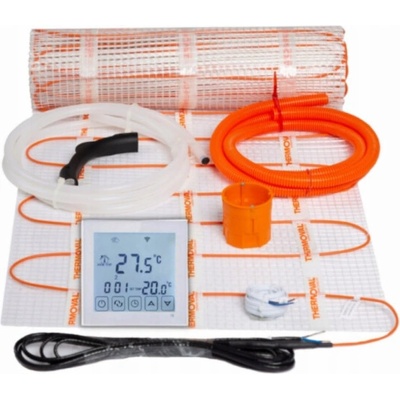 Thermoval TV TO 170W/m2 sada - 5,0m2, ovladač TVT 31 WIFI, jednostranná napájená rohož – Zbozi.Blesk.cz