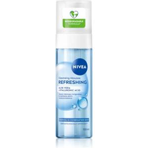Nivea Refreshing почистваща пяна за лице за нормална към смесена кожа 150ml
