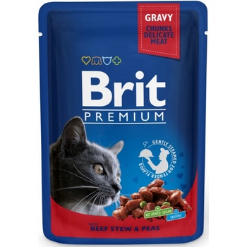 Brit Premium Cat Beef Stew & Peas 100 g