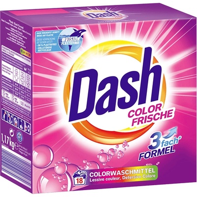 Dash Prášok na pranie color frische 3fach Formel 1,17 kg 18 PD