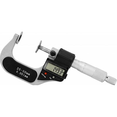 KINEX 7070-02-150 Digitální mikrometr na ozubená kola 125-150mm/0,001/0.001mm DIN 863
