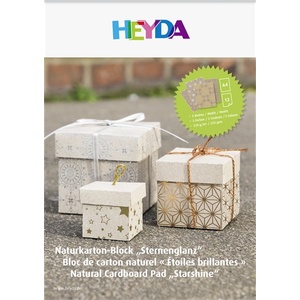 HEYDA Star A4 12 листа естествен картон 2047129 (2047129)