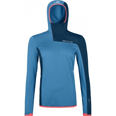 Ortovox Fleece Light Grid SN Hoody modrá