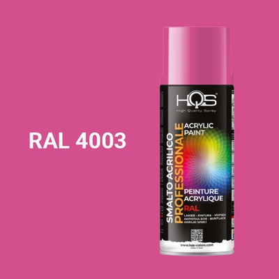 HQS akrylová farba v spreji 400 ml RAL 4003 lesklá