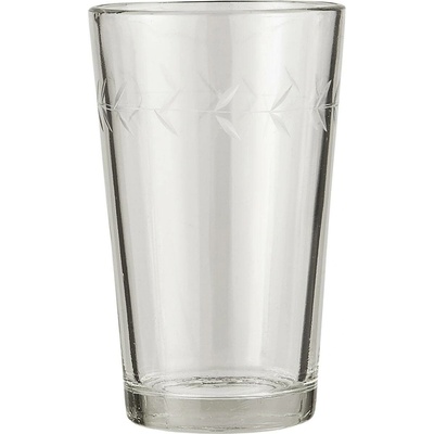 Ib Laursen Sklenice leaf čirá barva sklo 200 ml