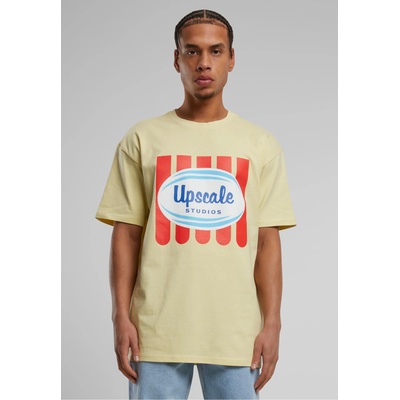 Mister Tee Тениска Ice Cream Heavy Oversize Tee softyellow XXLUB-MT3217-03660 - Тъмносив, размер 3XL
