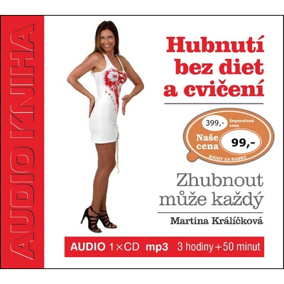 Knihy hubnutí bez diet a cvičenie cd