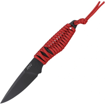 ANV Knives P100 - CERAKOTE BLACK, PARACORD RED, KYDEX BLACK ANVP100-041