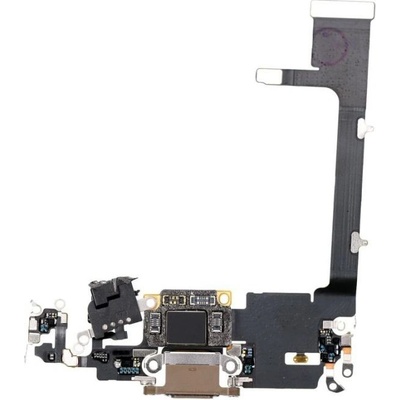 Apple iPhone 11 Pro Max - Nabíjecí Konektor + Flex Kabel (Gold), Gold