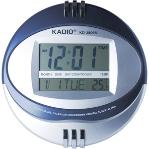 KADIO Голям настолен стенен цифров часовник kadio kd-3806n Будилник