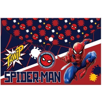 Diakakis Папка с копче, А4, Spiderman (30124-А-SPIDERMAN)