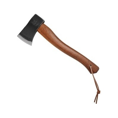 FX-700 FOX knives AXE YANKE CARBON STEEL C45/1045 BLADE,WOOD HIKORY COLOR WALNUT