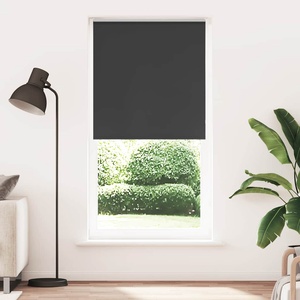 vidaXL Ролетна щора Blackout Black 95x230 cm Ширина на плата 90, 7 cm (4010945)