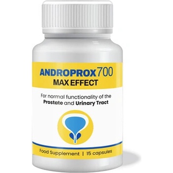 Androprox 700 Max Effect поддържа простатата и пикочните пътища - 15 капсули