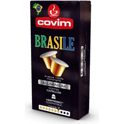 Covim Кафе капсула Covim Alluminium Brasilie10 бр. , съвместими с Nespresso (100399)
