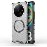Techsuit Калъф за Xiaomi Redmi A3 / Redmi A3x - Techsuit - HoneyComb Shield MagSafe - Бял (KF2348199)