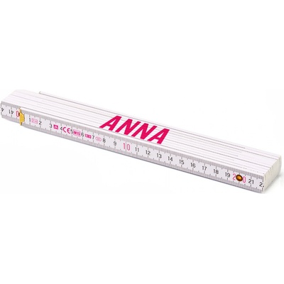 Metrie Skládací metr Block 52 Se jménem Anna 2 m