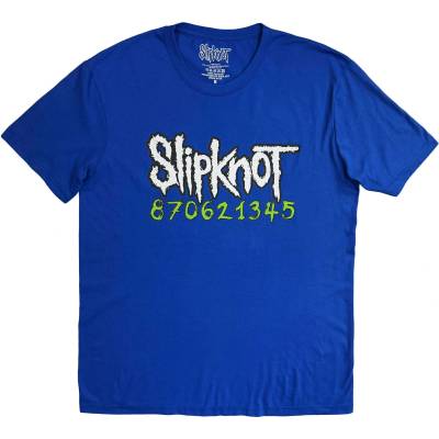 Slipknot Don't Ever Judge Me Neon (Back Print) Blue L Риза (SKTS177MBL03)