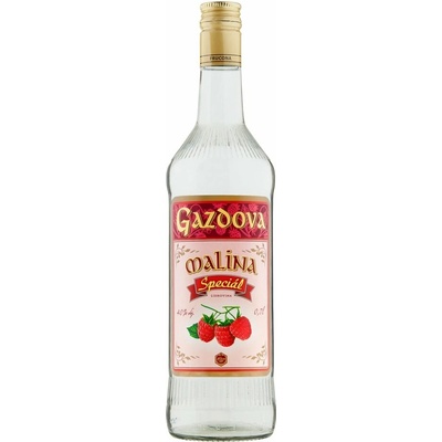 Gazdova Malina Špeciál 40% 0,7 l (čistá fľaša)