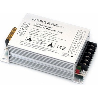 XtendLan Zdroj 13,8V DC, 2 porty 1A a 4A, 60W, na zeď/vestavba, zálohovatelný baterií