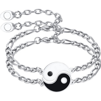 Talitha Комплект от две гривни " Ин и Ян"