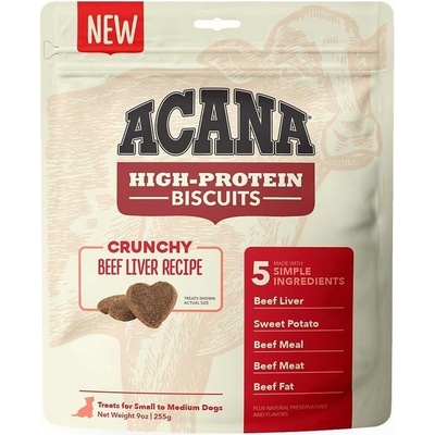 Acana High-Protein Treats Crunchy Beef Liver 100 g