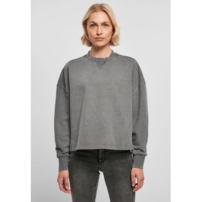 Urban Classics Дамска блуза в цвят графит Urban Classics Ladies TerryUB-TB5033-02457 - Графит, размер 4XL