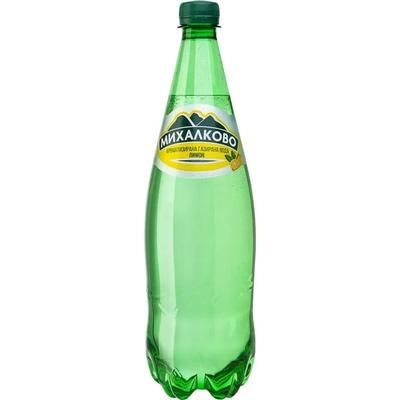 МИХАЛКОВО ГАЗИРАНА ВОДА с вкус на ЛИМОН 6бр х 1л