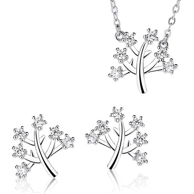 Silenti Jewelry Сребърен комплект "Дървото на Живота