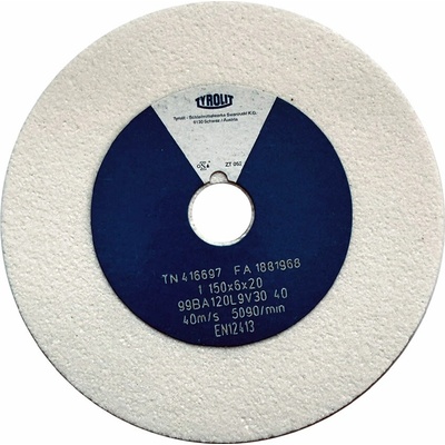 Tyrolit 99BA120L9V40 Brúsny kotúč 150 x 6 x 20 mm 120 T416697
