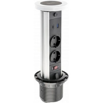 GTV 2 Plug + 2 USB 1,5 m Switch (AE-BPW2SCAM-10)