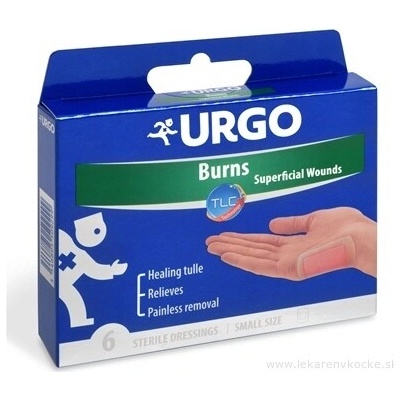 Urgo Burns Na popáleniny 6 ks