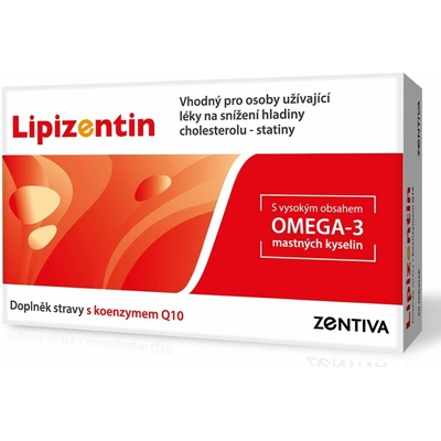 Lipizentin s koenzymem Q10 30 kapslí