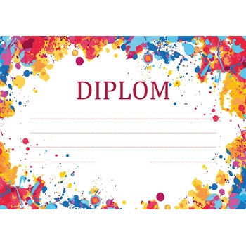 Diplom A5 Farby