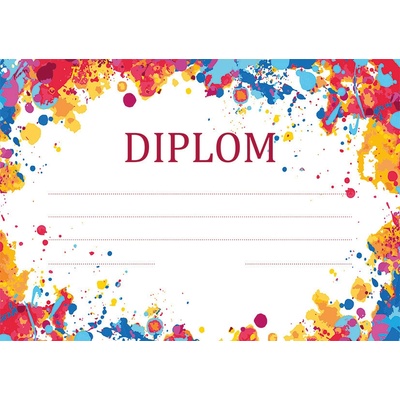 Diplom A5 Farby