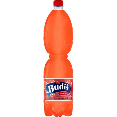 Budiš S príchuťou červený pomaranč 1,5 l
