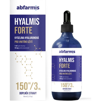Abfarmis Hyalmis Forte kyselina hyaluronová 96 ml